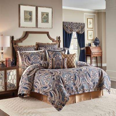 Croscill® Aurelio King Comforter Set in Blue