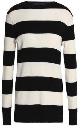 Striped Cotton And Cashmere-Blend Sweater