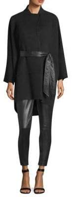 Doubleface Belted Angora Cashmere Jacket