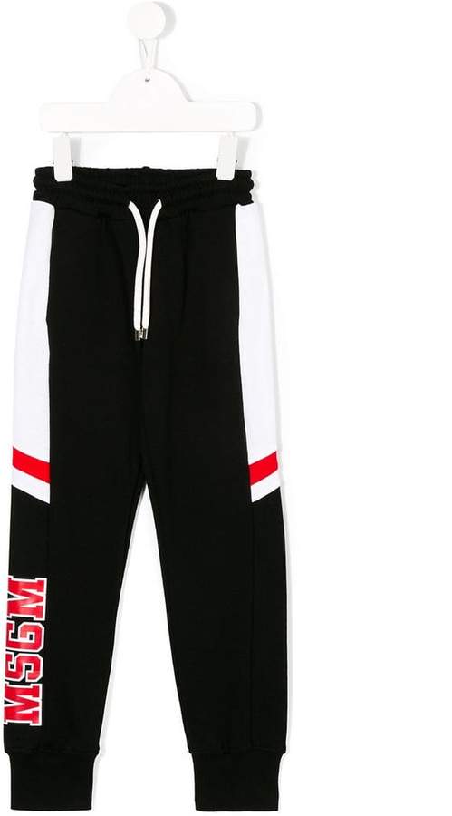 sporty track trousers