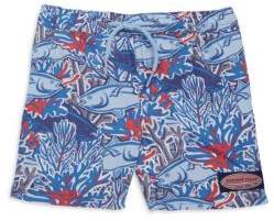 Toddler's, Little Boy's & Boy's Tuna in Coral Chappy Shorts