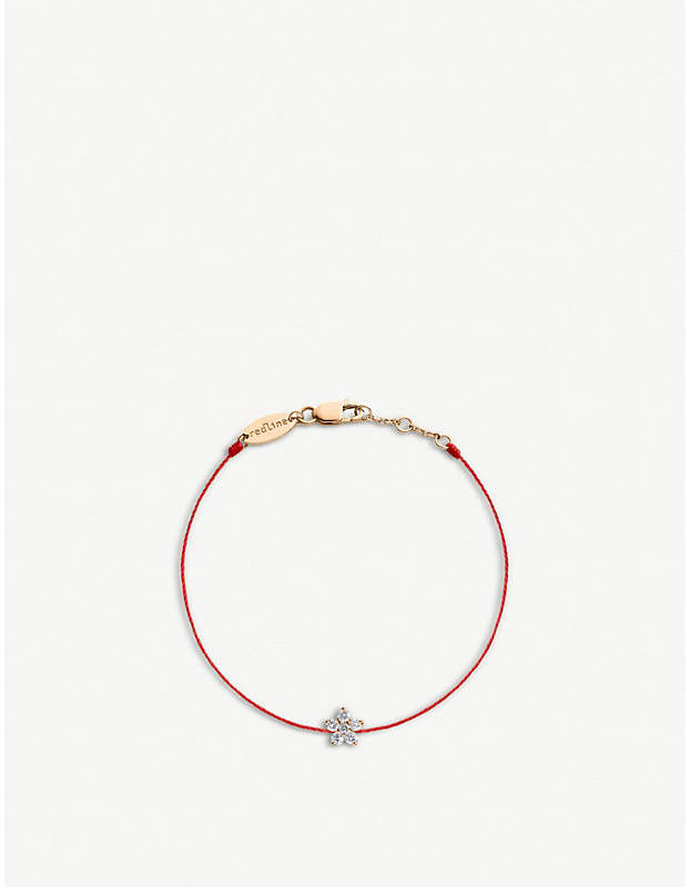 The Alkemistry Redline Nova flower 18ct rose-gold and diamond bracelet