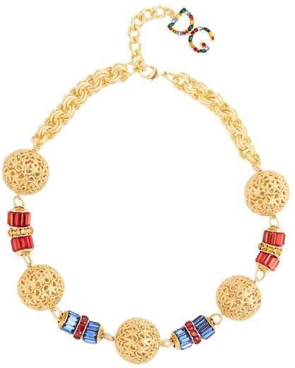 Charm-embellished necklace