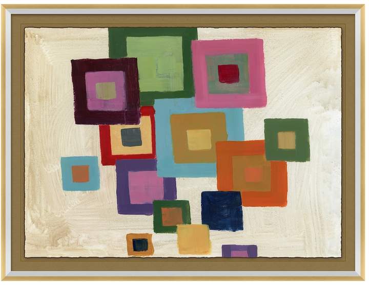 Cubist Color A by Tobi Fairley (Framed Giclee)