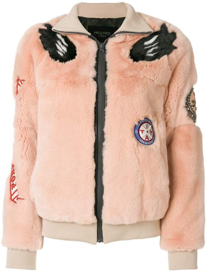 fur detail jacket