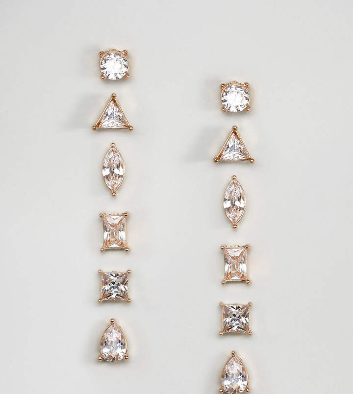 – Praucien – Mehrfachpackung Ohrstecker