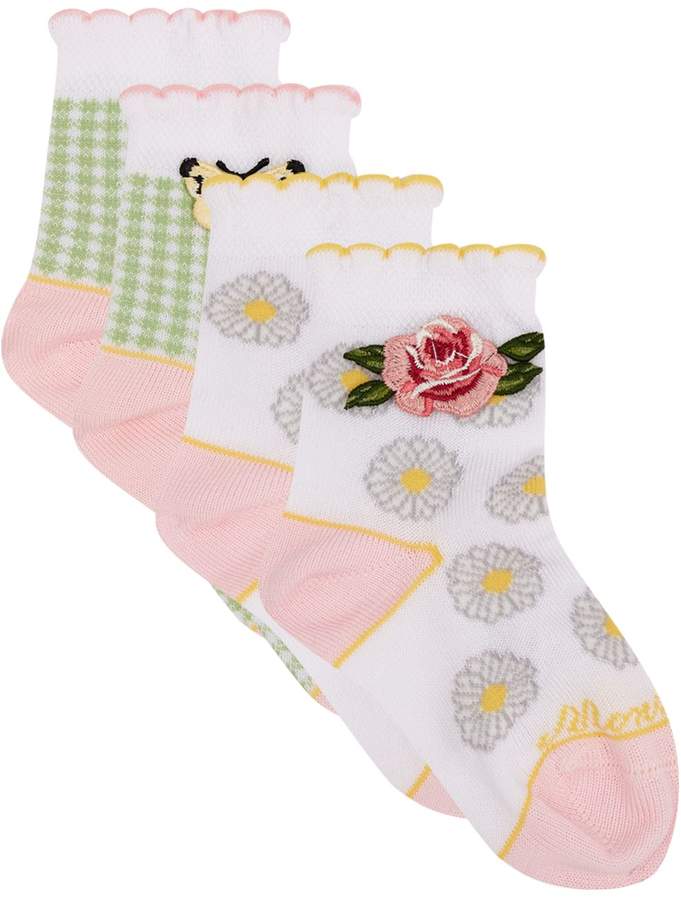 Giallo Chiaro Frilled Socks (Set of 2)
