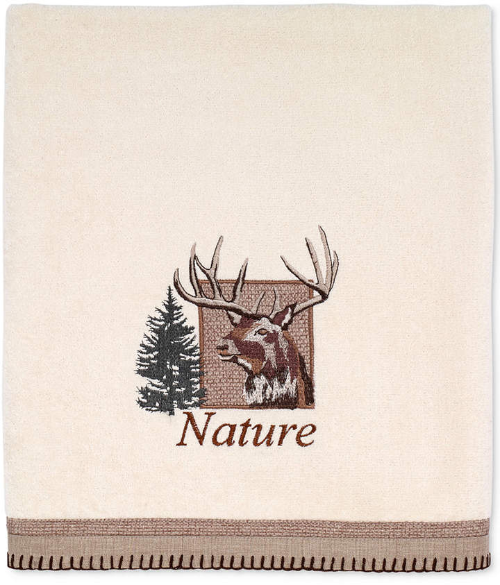 Nature Walk Cotton Embroidered Bath Towel Bedding
