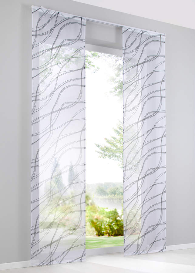 bpc living Schiebegardine Welle (1er-Pack)