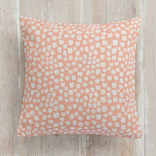 Kitty Power Square Pillow