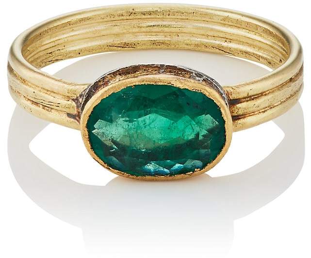 Judy Geib Women's Colombian Emerald Ring