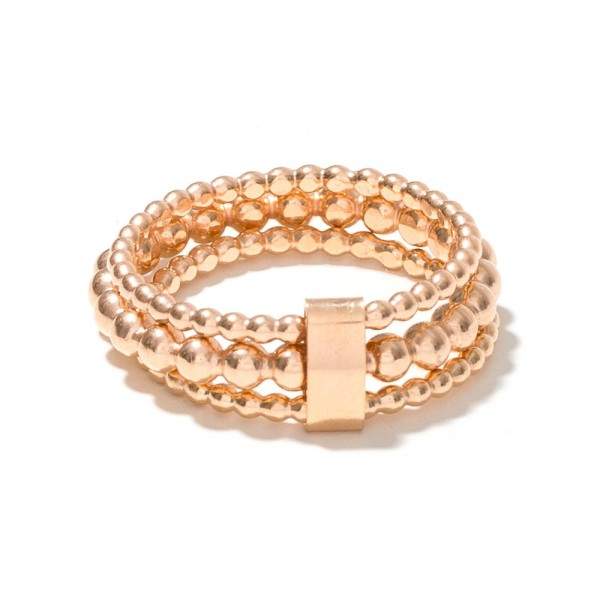 Styleserver DE Alma Frieda Jewelry Ring ID ,4 Rosé vergoldet 52-53