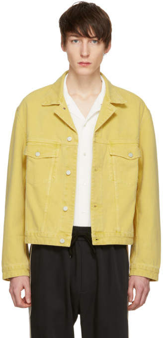Yellow Denim Boris Jacket