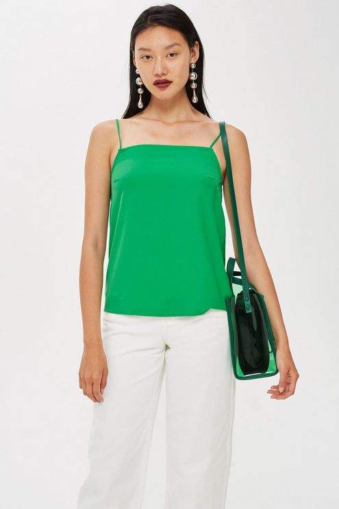 Tall square neck camisole top