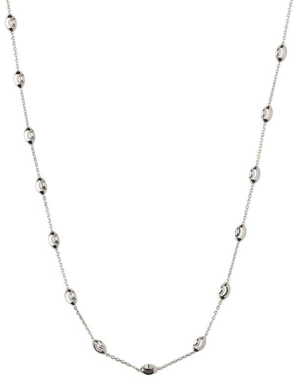 Sterling Silver Essentials Beaded Necklace