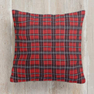 Playful Plaid Self-Launch Square Pillows