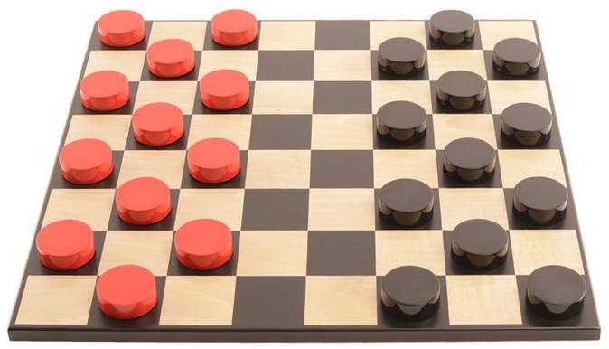 Purling Bold Classic Checkers Set