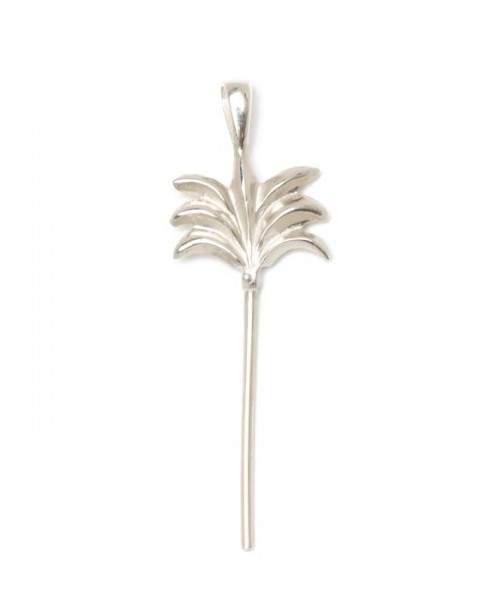 Styleserver DE Anna + Nina Charm Palme Silber