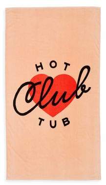 Hot Tub Club Beach Towel