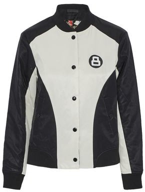 Reversible Appliquéd Twill Bomber Jacket