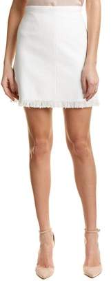 Fringe Suiting Skirt.