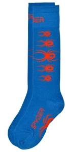 Red and Blue Colour Block Bug Out Sock