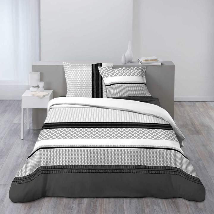 Douceur d'intérieur Pronto - Bettwäsche-Set - grau