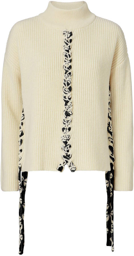 Tabula Rasa Mughal Lace-Up Sweater
