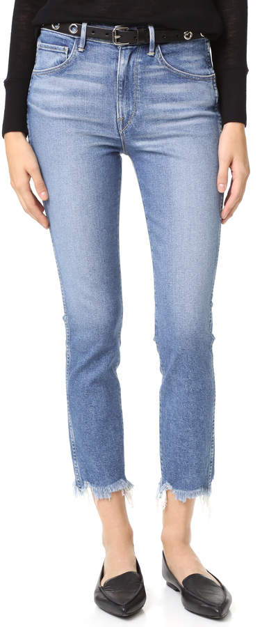 W3 Straight Authentic Crop Jeans