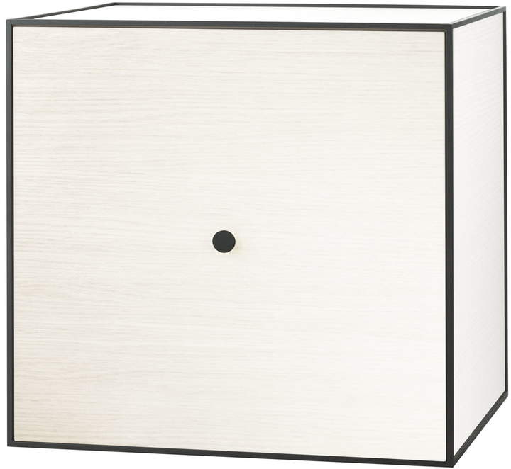 by Lassen - Frame Wandschrank 49 (inkl. Tür und Regalboden), Esche weiß gebeizt
