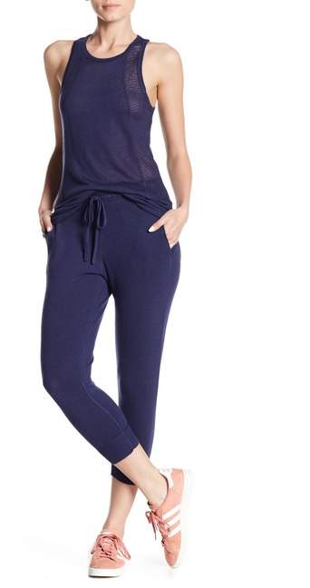 LEIMERE Knit Cashmere Cropped Jogger Pants