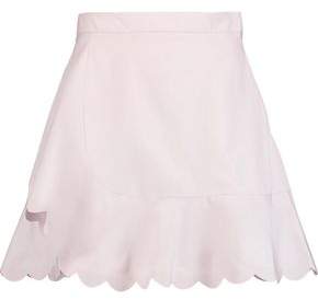 Scalloped Cotton Skirt