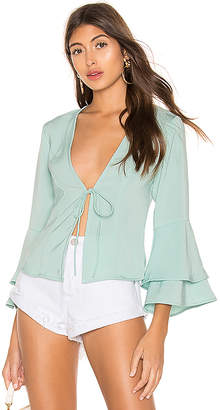 superdown Julia Ruffle Top