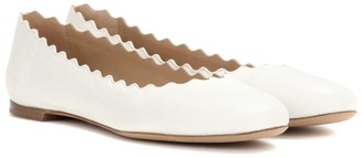 Chloé Lauren leather ballerinas
