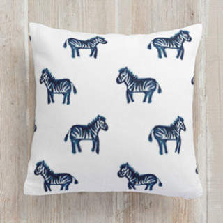 Lil Zebras. Square Pillow