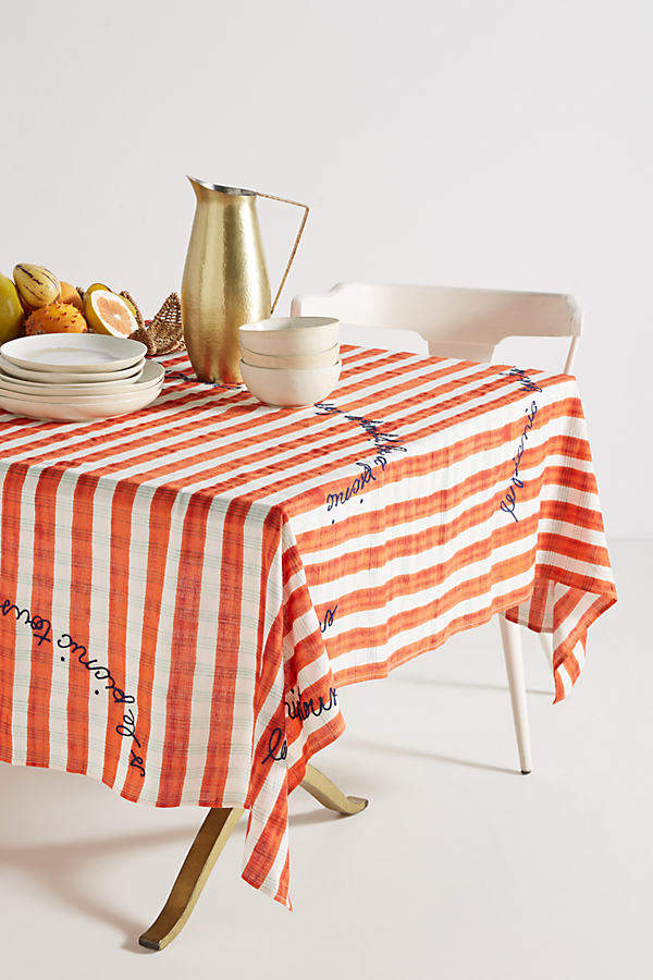 Abeline Tischdecke - Red Motif