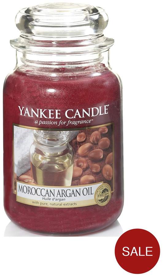 Large Classic Jar Candle – Moroccan Argan Oil