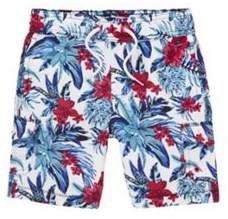 Minoti Hibiscus Print Swim Shorts
