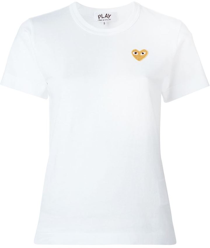  Play embroidered heart T-shirt
