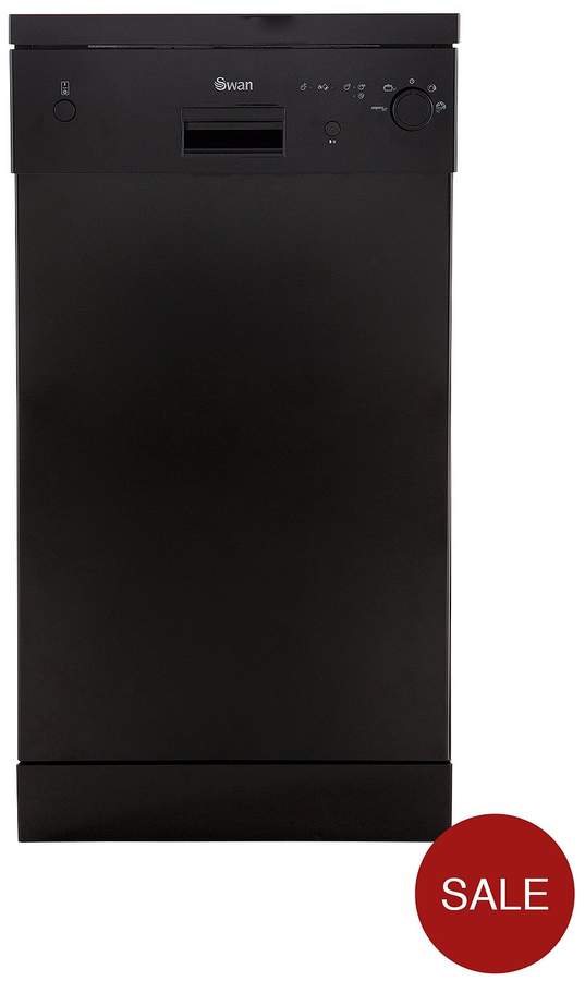 SDW2011B 10-Place Slimline Dishwasher - Black
