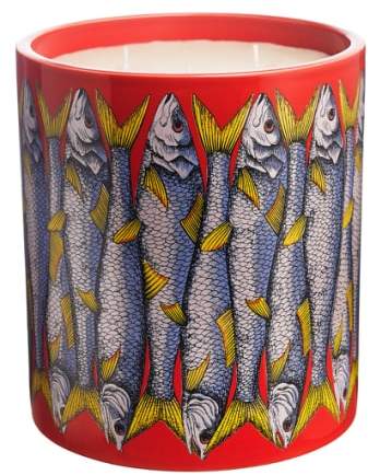 'Sardine Rosso - Otto' Large Candle