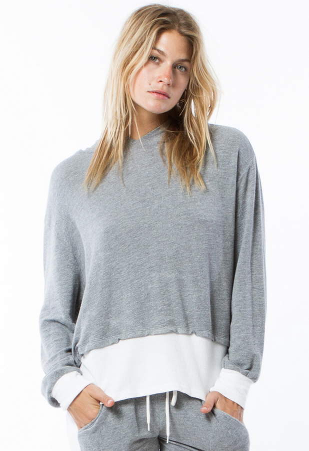 Oversized Contrast Hoody