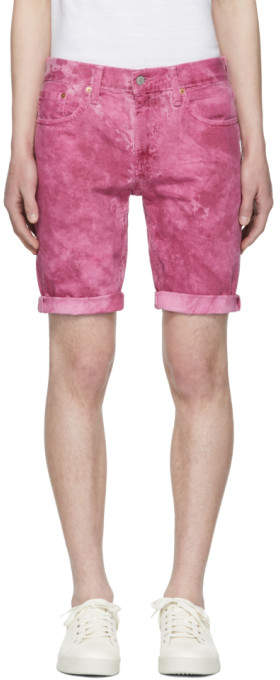 Levis Pink Denim 511 Cut-off Shorts