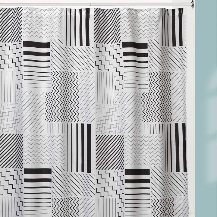 Modern Angles Shower Curtain