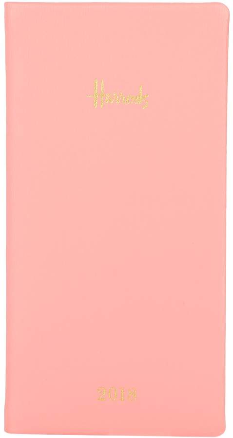 Logo Slim Week-To-View 2018 Diary, Pink, SLIM