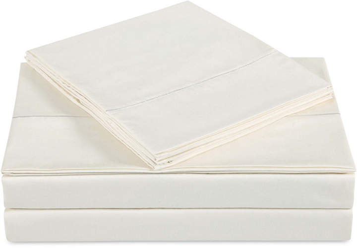 Classic Cotton Sateen 310 Thread Count Pair of Standard Pillowcases Bedding