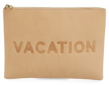 Vacation Large Pouch