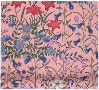 Gucci Kids flora print wallpaper