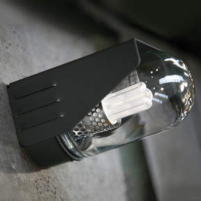 Leistungsstarke Außenwandlampe RP195 anthrazit