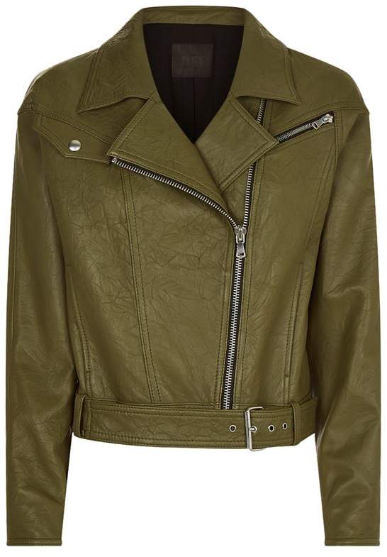 Sivan Leather Biker Jacket